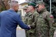 Minister obrany SR Jaroslav Naď v posádke Topoľčany