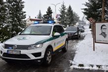 Policajné zabezpečenie slávnostného nástupu v Michalovciach