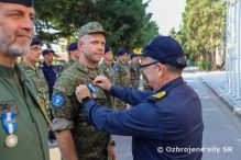 Udelenie medailí CSDP za účasť v operácii EUNAVFOR ASPIDES