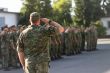 Slávnostný nástup pri príležitosti 80. výročia Slovenského národného a 32. výročia prijatia Ústavy Slovenskej republiky