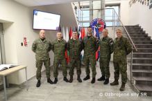 Návšteva riaditeľa Vojenskej polície v Centre výnimočnosti Vojenskej polície NATO