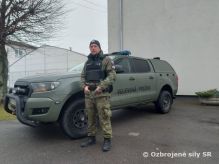 Vojenská polícia na Dni otvorených dverí v Sečovciach