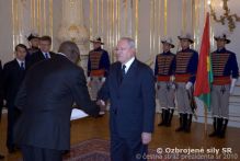 Noví veľvyslanci na prijatí u prezidenta