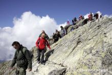Príslušníci čestnej stráže vystúpili na Kriváň