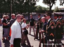 Kadeti Reserve Officers Training Centre u útvaru čestnej stráže