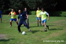 Športový deň veliteľa útvaru