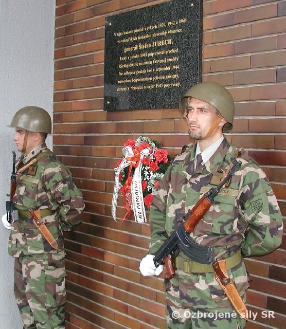 110. výročie narodenia generála  Štefana Jurecha - pietny akt, odborný seminár