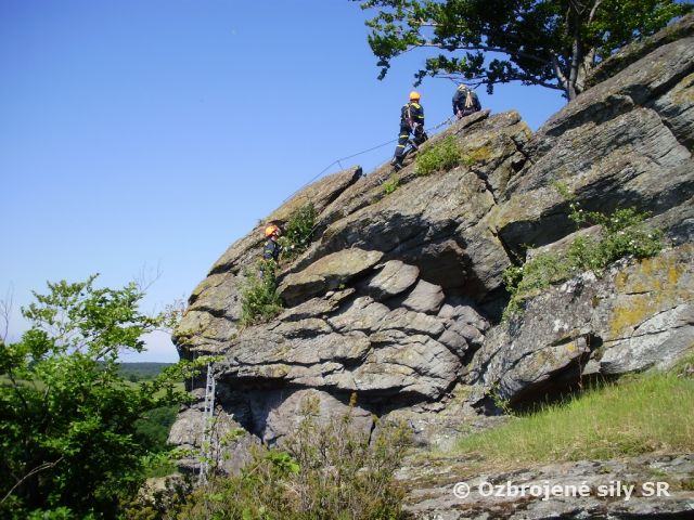 SPOLOČNÝ VÝCVIK HASIČOV - LEZCOV NA LEŠTI