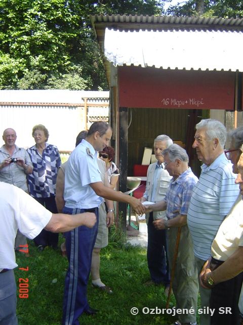 Stretnutie s jubilantmi Klubu vojenských dôchodcov pri VVzS