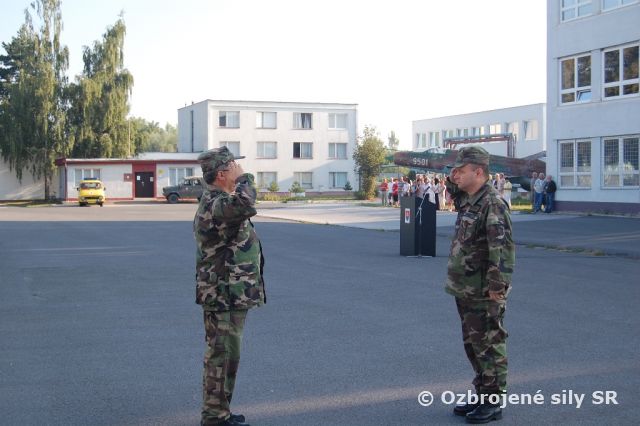 Zmiešané krídlo Sliač si pripomenulo výročie SNP