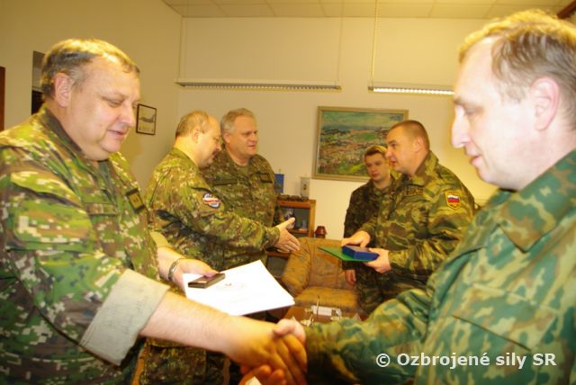 Veliteľstvo pozemných síl navštívila delegácia Ruskej federácie