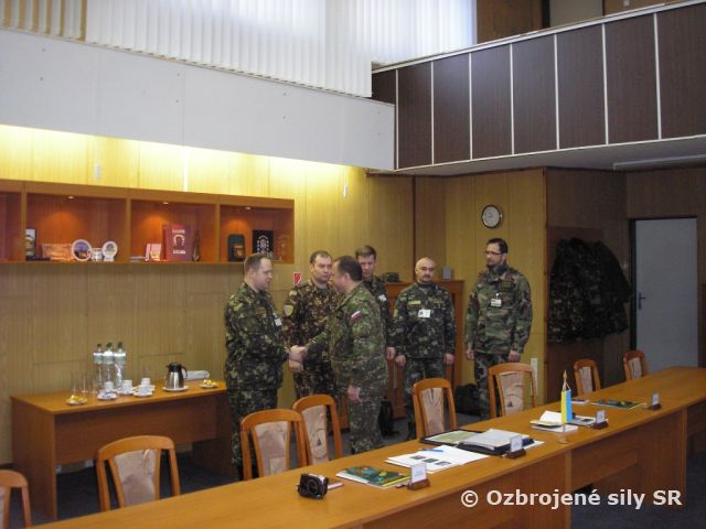 Inšpekcia Ukrajiny u 2. mechanizovanej brigády Prešov