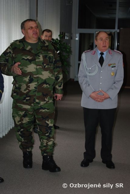 Pridelenec obrany Nemecka na Veliteľstve pozemných síl OS SR