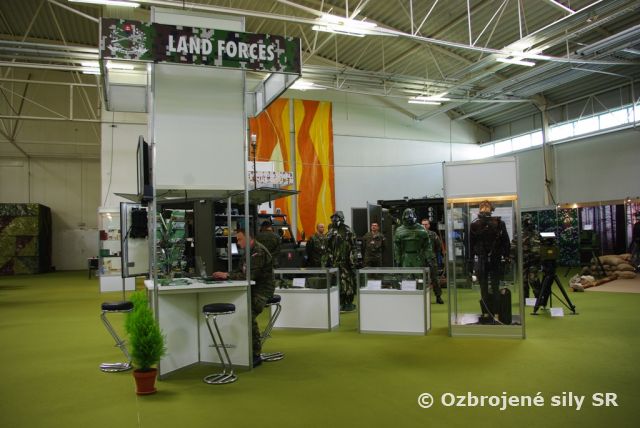 Účasť Pozemných síl na veľtrhu IDEB 2010