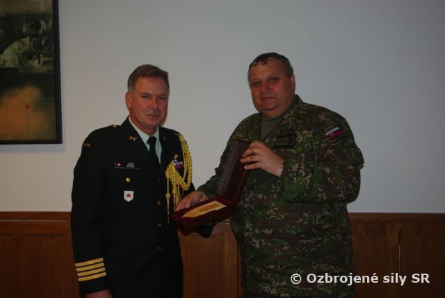 Návšteva vojenského pridelenca obrany Kanady