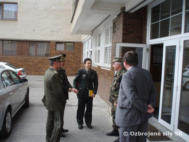 Čínska delegácia v Nitre