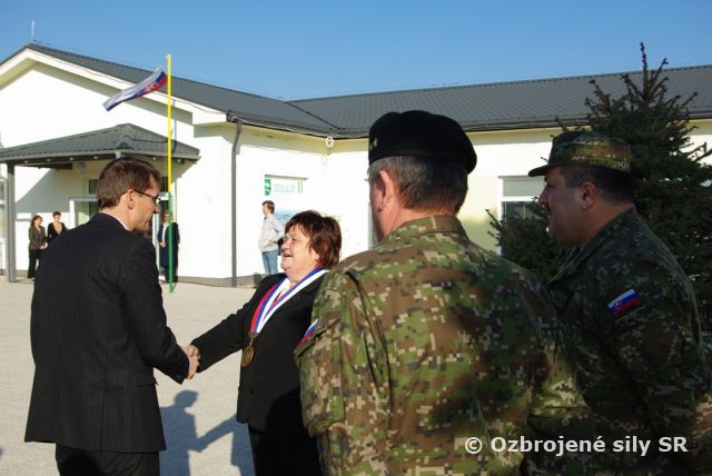 Minister obrany na východe Slovenska