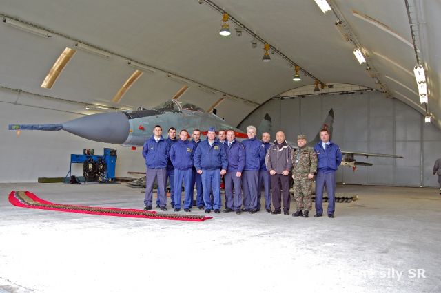 Návšteva príslušníkov AČR v zk Sliač