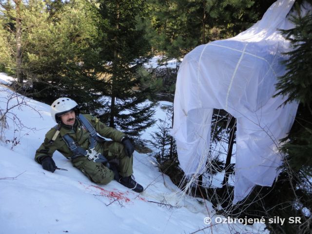 Vývcik príslušníkov vk Prešov v prežití