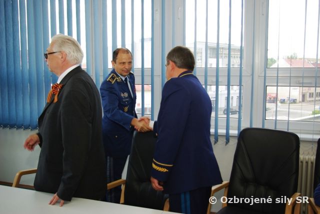 Návšteva delegácie Klubu hrdinov Sovietskeho zväzu vo Zvolene