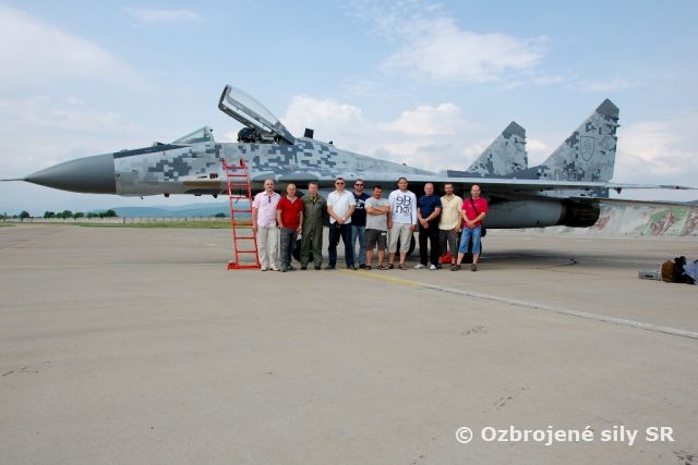 Exkurzia príslušníkov Policajného zboru SR a ČR v zk Sliač