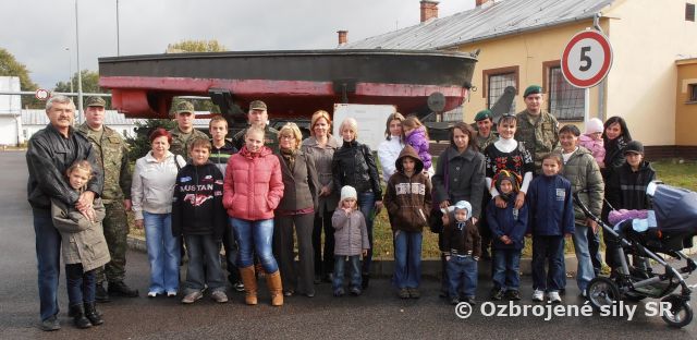Opäť sme sa stretli s rodinami našich ženistov.