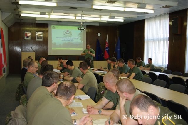 Záverečné prípravy na komplexný štábny nácvik