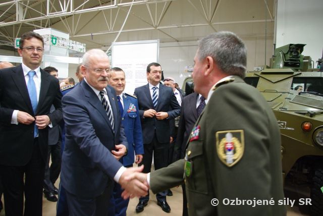 Stretnutie veliteľov pozemných síl Slovenskej a Českej republiky