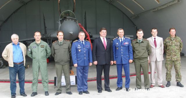 Veľvyslanec Ruskej federácie na návšteve vo vzdušných silách 