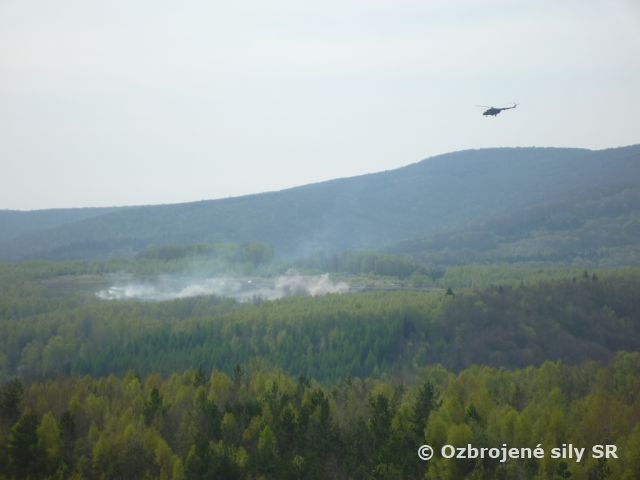 Bojové streľby na pozemné ciele
