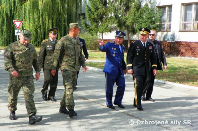 Návšteva veliteľa Národnej gardy štátu Indiana žpr PS