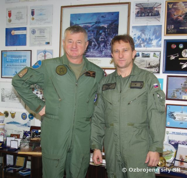 Stretnutie veliteľov vzdušných síl Maďarskej a Slovenskej republiky