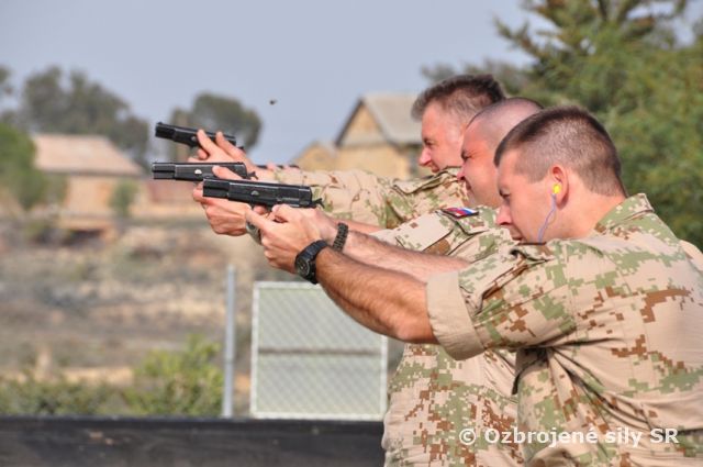 Slovenskí vojaci opäť víťazne 