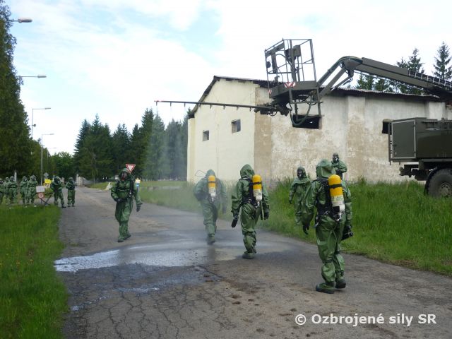 Výcvik deklarovanej jednotky NRF 2014 na Lešti