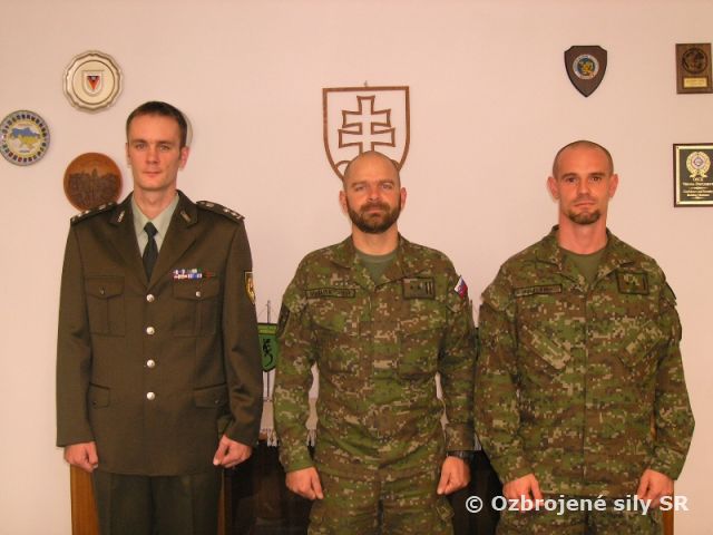 Výber najlepšieho vojaka výcvikového roka 2014 práporu rchbo