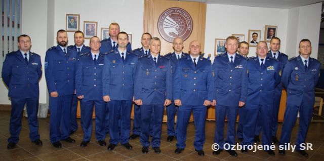 Výber najlepších vojakov hodnostného zboru  mužstva a poddôstojníkov vzdušných síl