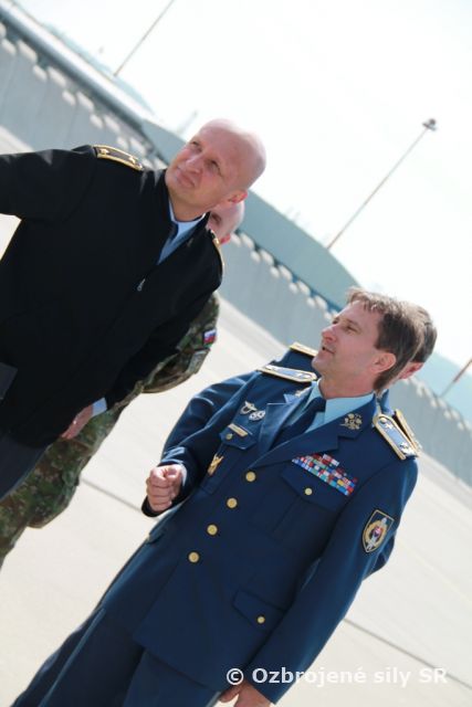 Stretnutie veliteľov vzdušných síl AČR a OS SR 