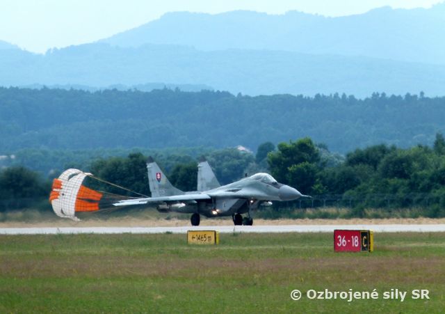 Vzdušné sily OS SR na leteckých dňoch vo Francúzsku