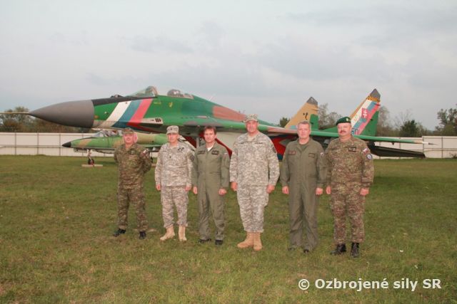 Návšteva delegácie veliteľa Národnej gardy štátu Indiana