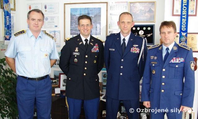 Pracovná návšteva leteckého pridelenca USA 