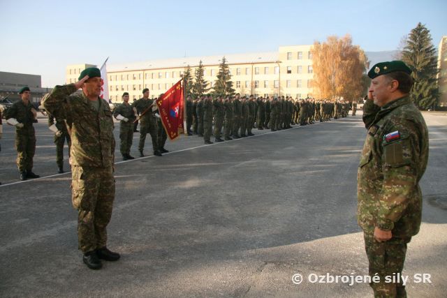 Jubileum prvého profesionálneho útvaru ozbrojených síl 