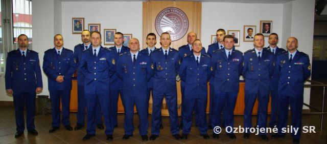 Výber najlepších vojakov hodnostného zboru mužstva a poddôstojníkov vzdušných síl