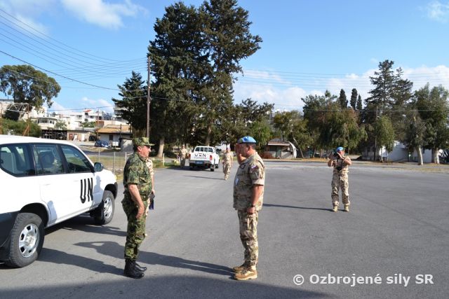 Návšteva srbského náčelníka generálneho štábu v Sektore 4