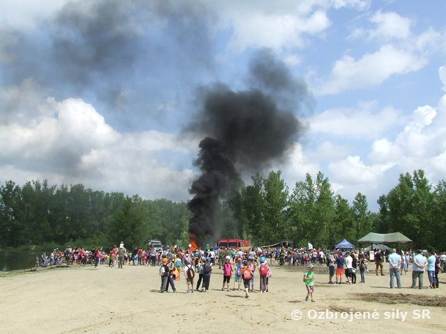 Oslava medzinárodného dňa detí na cvičisku Váh