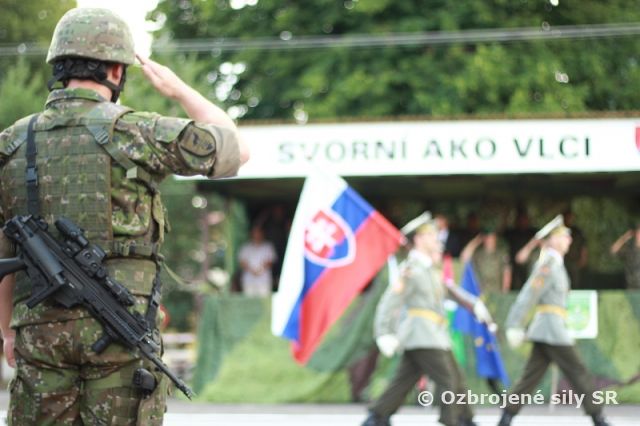 Náčelník Generálneho štábu OS SR na slávnostnom nástupe v Trebišove