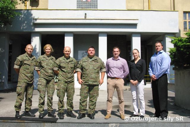 Návšteva tímu z USA na Veliteľstve pozemných síl