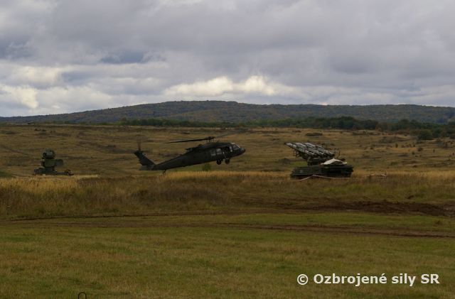 Slovenský štít 2016 – vzdušná podpora bojujúcich jednotiek