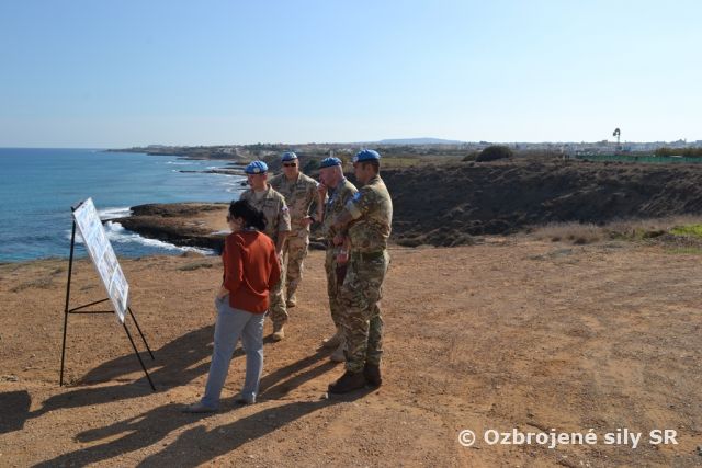 Návšteva z veliteľstva operácie UNFICYP