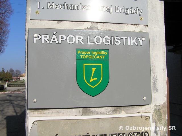 Priznanie znaku práporu logistiky