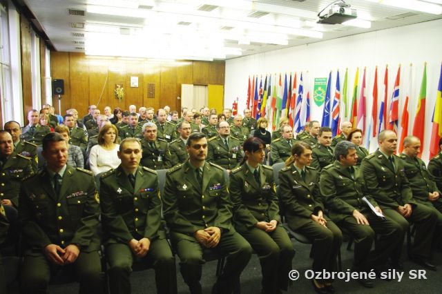 Nástup veliteľstva pri príležitosti Dňa vzniku Slovenskej republiky